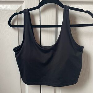 Yogalicious Lux Black Workout Top